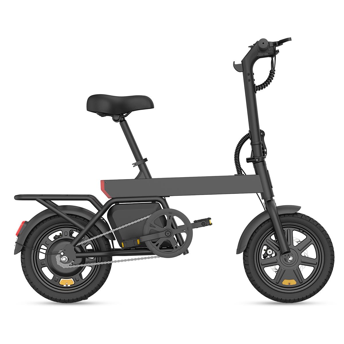 B20 MINI Klapp-Elektrofahrrad, 14-Zoll-Reifen, BMS Energiesparsystem, 3 Fahrmodi, Traglast 120 kg