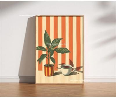 Uplifted Finds Buongiorno Espresso Canvas Print   Chic Kitchen & Coffee Bar Wall Art ct1040 12 50 X 75 Cm No Frame