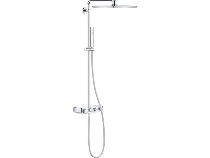 GROHE Euphoria SmartControl 310 Cube Duo Regendouche - Ã˜ 31 cm - Vierkant - Inclusief thermostaatkraan - Met CoolTouch technologie - Chroom