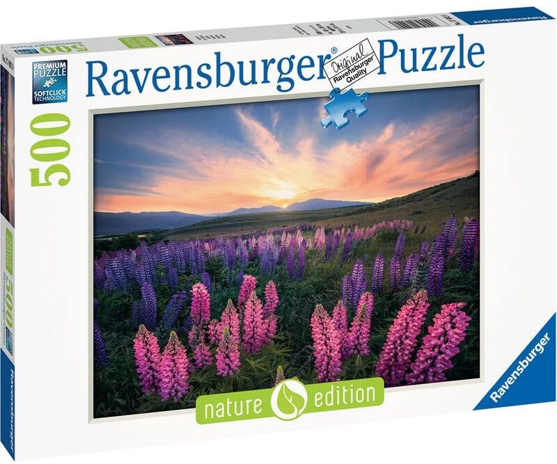 Ravensburger Puzzle 500 p - Les lupins (Nature edition)