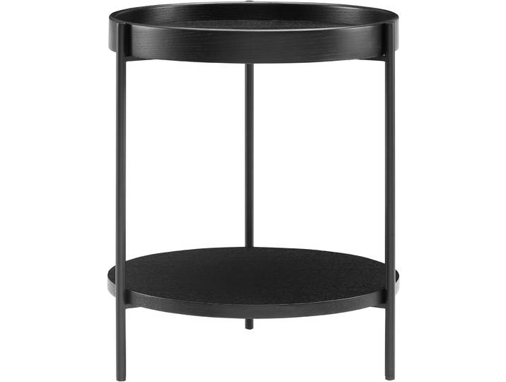 Beistelltisch Bravira schwarz MDF B 44 H 49 cm - Beistelltisch