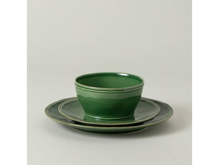 Service de table Fontana 3 pièces Vert/Vert