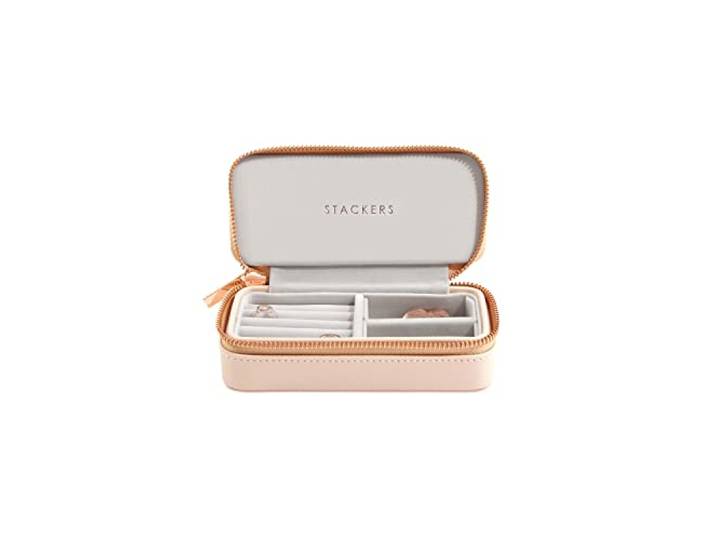 Stackers Blush Pink Medium sieradendoosje voor op reis