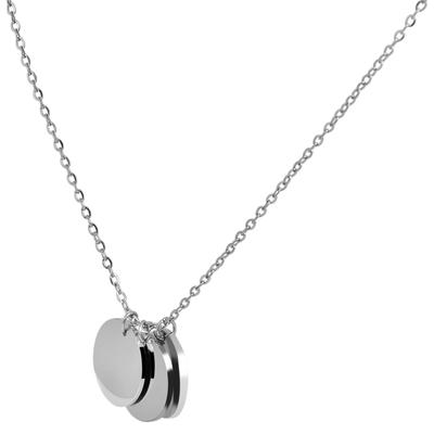 Kette ohne Anhänger ADELIA´S "Halskette mit Anhänger – aus Edelstahl", silber, Halsketten, Damen, 50cm, Edelstahl, Perfekt als Geschenk zum Geburtstag