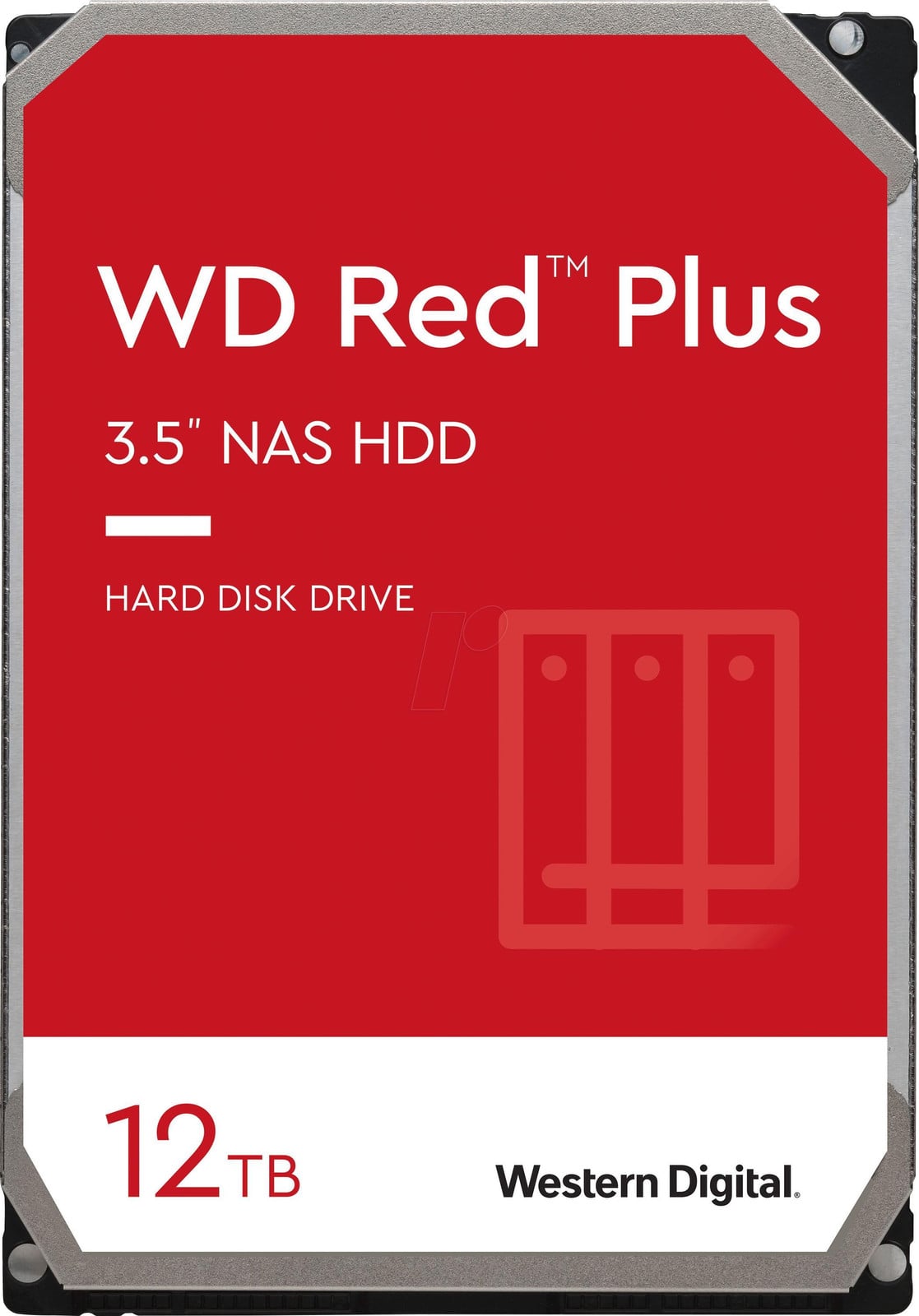 Western Digital Red Plus 12TB SATA 6Gb/s 3,5 inch harde schijf