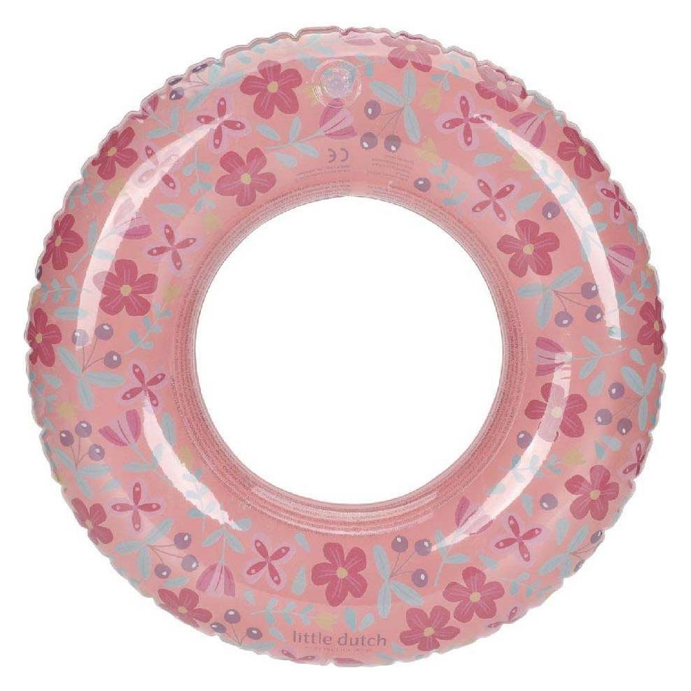 Rubo Toys Little Dutch Rosa Blumen Schwimmreifen 50cm (2014447)