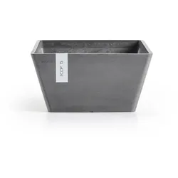 BLUMENTOPF Berlin 41/41/18 cm Grau