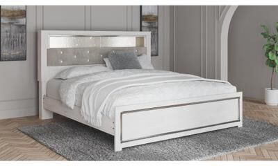 Signature Design by Ashley Altyra White Panel Bookcase Bed