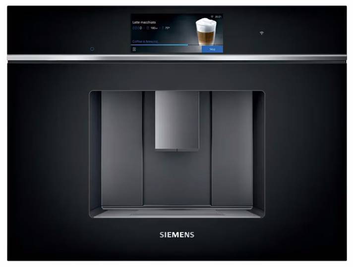 Siemens CT718L1B0 Einbau Kaffeevollautomat – Einbau Kaffeemaschine/Einbau Kaffeevollautomat – schwarz