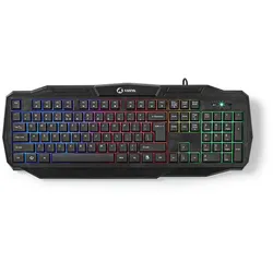 Nedis Gaming-Tastatur GKBD100BKUS