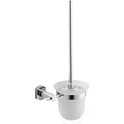 SAT WC-Bürste Cube Way Chrom Metall, Glas SPI37