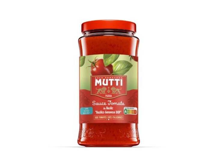 Mutti Sauce tomate pour pâtes - Basilic
