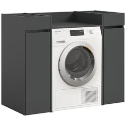 Waschmaschinenschrank Free Anthrazit