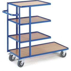 Rollcart Kommissionierwagen 08-7720, 4 Etagen, 630 & 1040 x 470mm