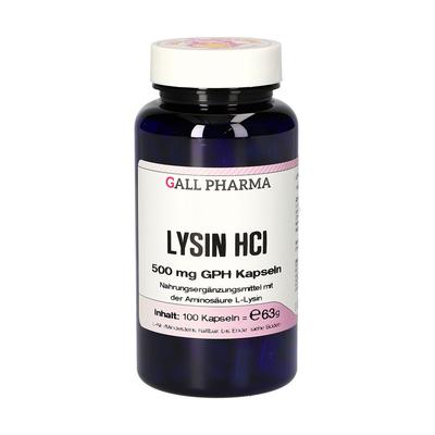 L-Lysin 500 mg GPH Kapseln 360 St