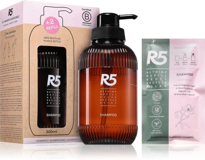 R5 Shampoo shampoing + recharge