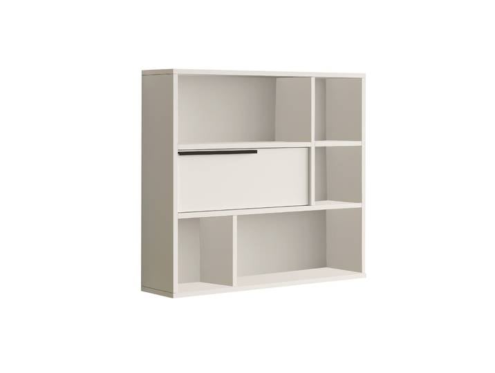 Étagère murale en bois Calvin - 90 x 22 x 81 cm - Blanc