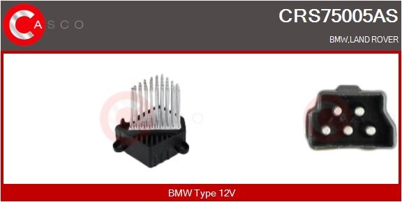 Casco Widerstand, Innenraumgebläse Crs75005as Für Bmw Land Rover