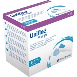 UNIFINE Pentips Kanüle 31 G 8 mm 100 St