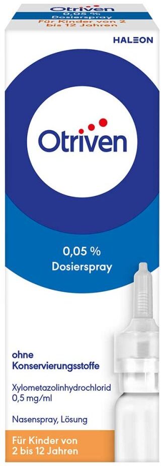 Otriven 0,05 % Nasenspray (Dosierspray) für Kinder