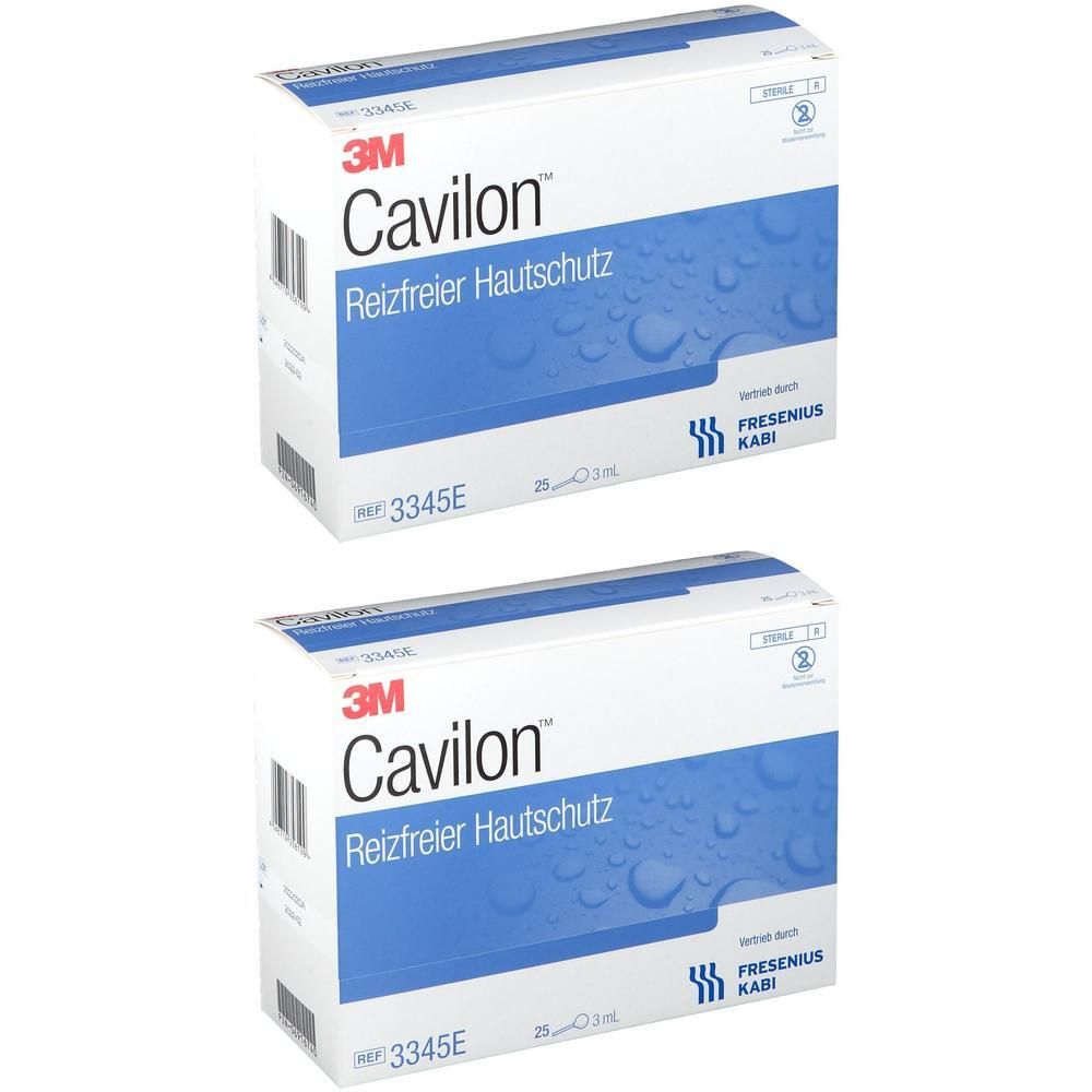 Cavilon reizfreier Hautschutz FK 3ml Applik.3345E 2x 2x25x3 ml Flüssigkeit