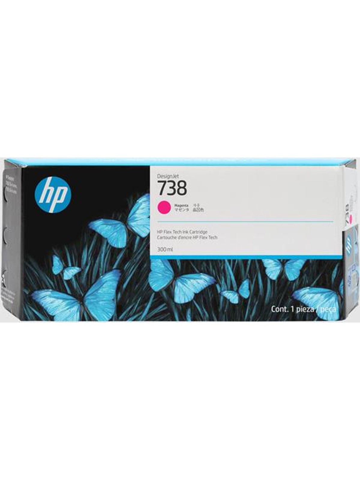 HP 738 / 676M7A - Magenta Ink