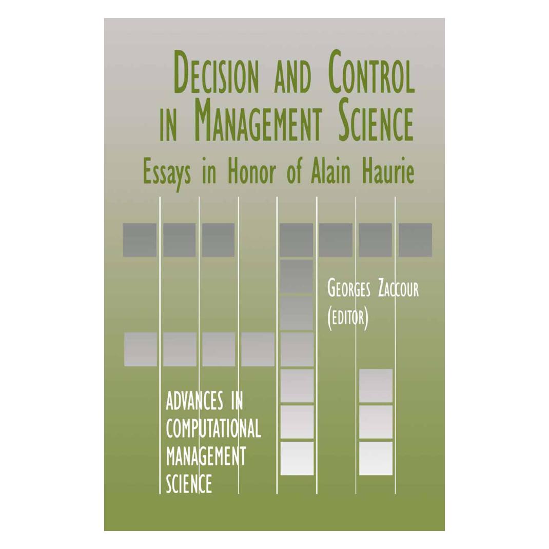 Springer Decision & Control in Management Science (Englisch, Softcover, Georges Zaccour) (55378927)