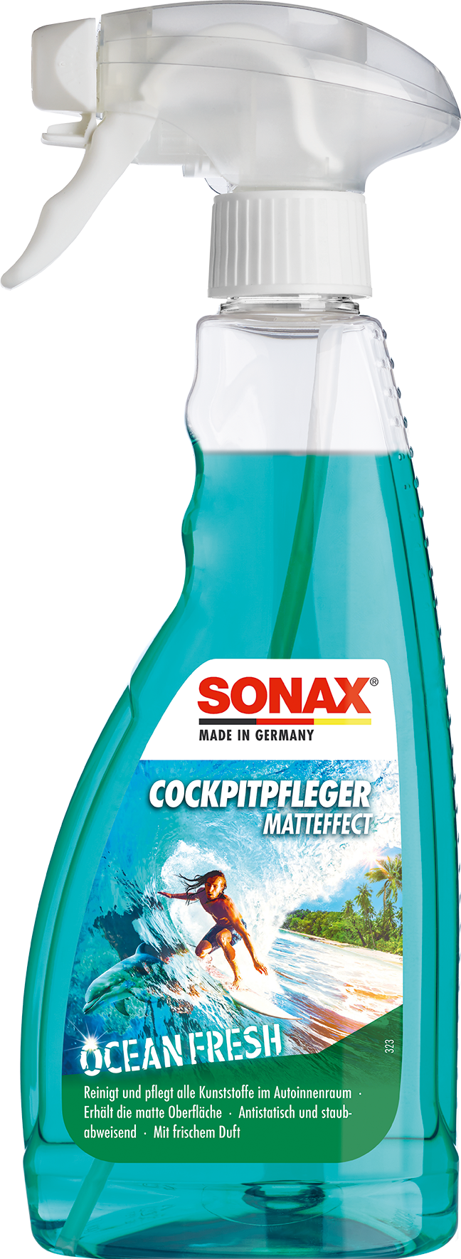 Sonax Kunststoffpflegemittel Cockpitpfleger Matteffect Ocean-Fresh [500 Ml] 03642410 0.5l