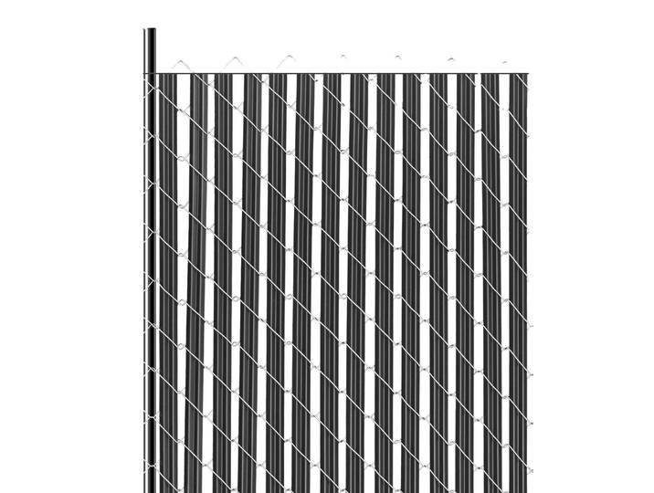 VEVOR Lamelles pare-vue 1740 mm pour clôture grillagée\, lamelles en treillis métallique HDPE\, parfaites pour le jardin\, la ferme\, le terrain de sport (noir)