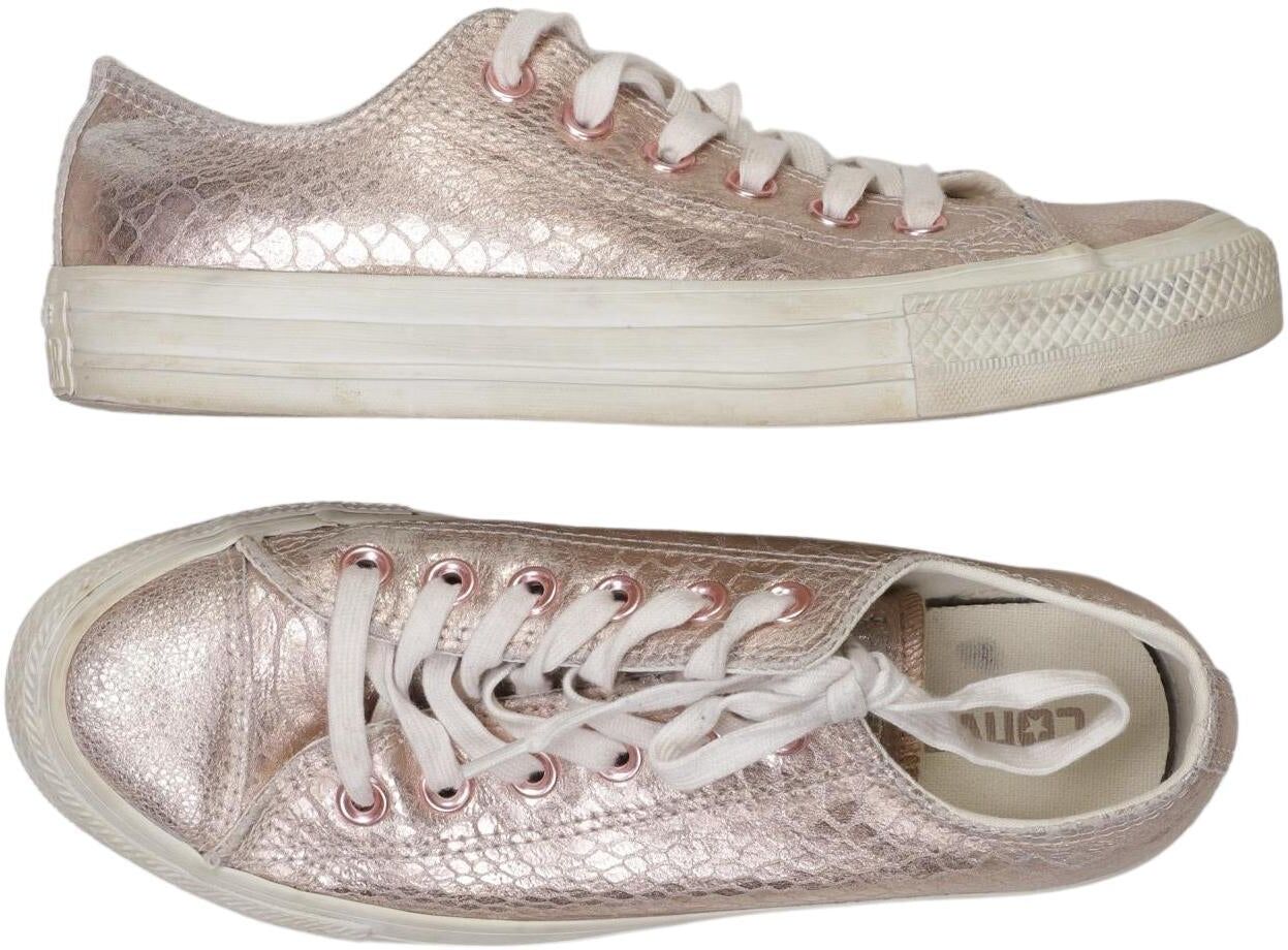 Converse Damen Sneaker, Silber, Gr. EU 37, Leder - Second Hand