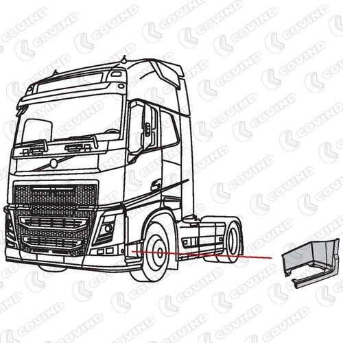 COVIND 4FH/241 Rocker panel