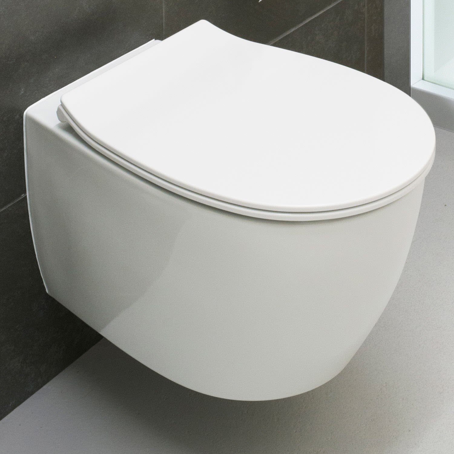 Megabad Profi Collection Home 2.0 Wand-WC spülrandlos, ohne WC-Sitz
