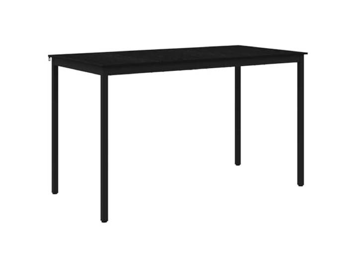 HBBMGYD Rechteckiger Bartisch aus technischem Holz mit Metallbeinen Schlichtes Design, moderne oder traditionelle Dekoration, kleine Mahlzeiten, Abende mit Freunden, Küche und Esszimmer