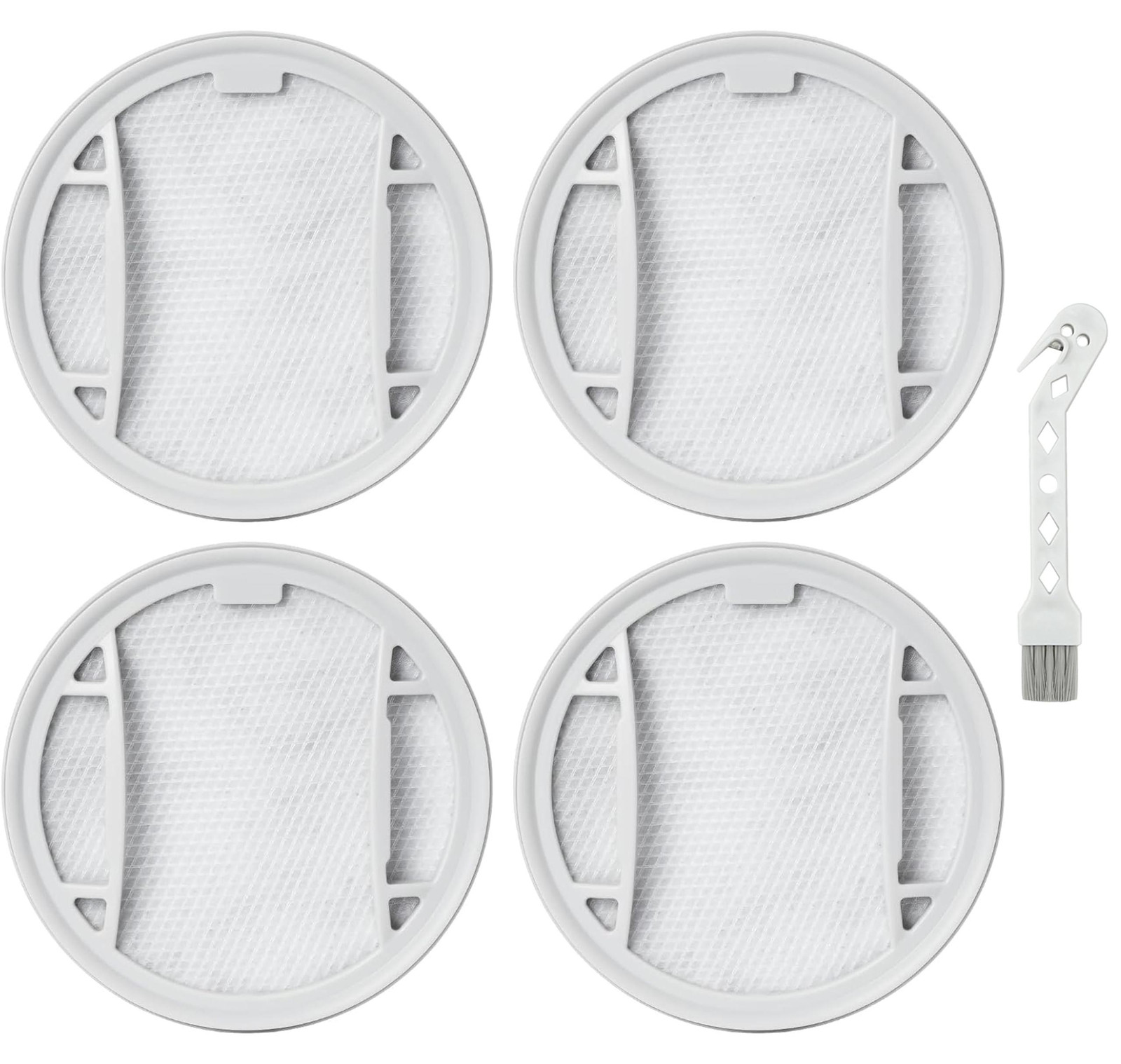 Dripio Vervangingsfilterset voor Philips 5000-serie, 4 stuks, HEPA-filter, wasbaar