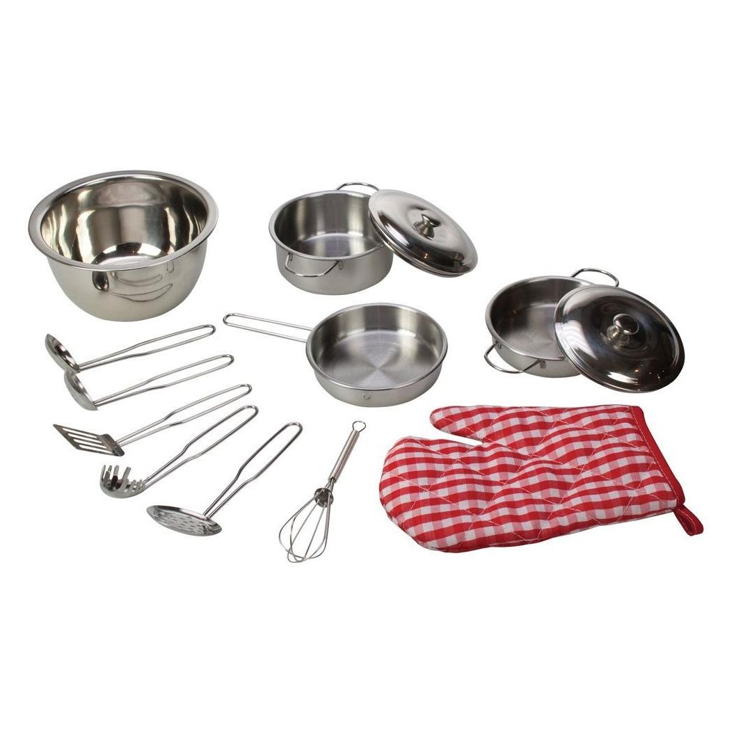 Bigjigs Stainless Steel Kitchenware Set (BJ606)