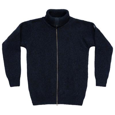 Devold - Nansen Wool Cardigan - Wollpullover Gr XL blau/schwarz