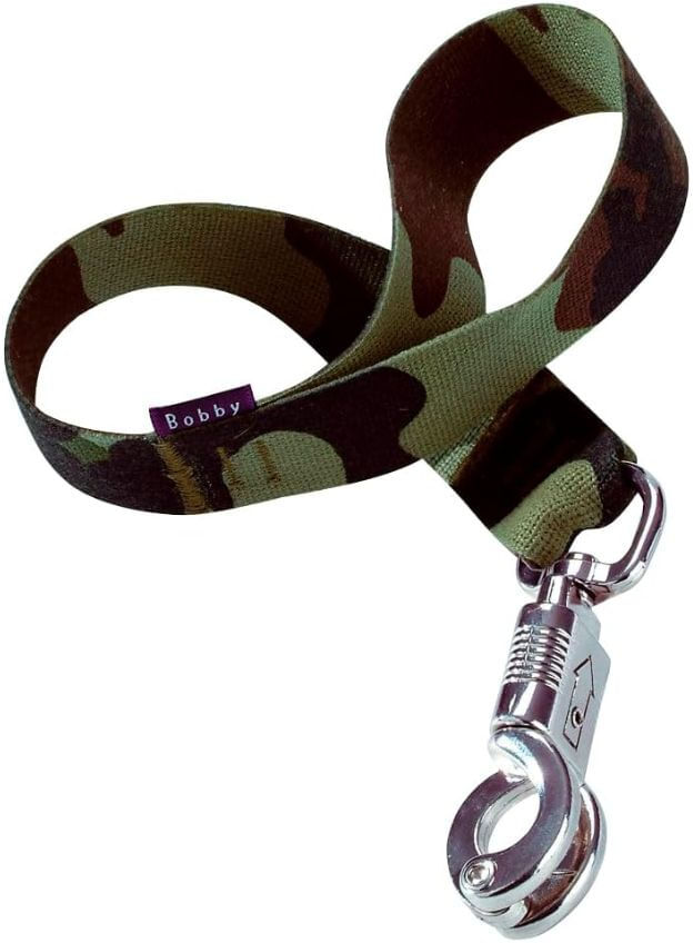 CROCI Guinzaglio Camouflage per Cani Bobby Khaki 50X4CM