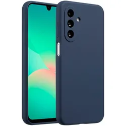 Accezz Liquid Silikoncase für das Samsung Galaxy A26 - Dunkelblau