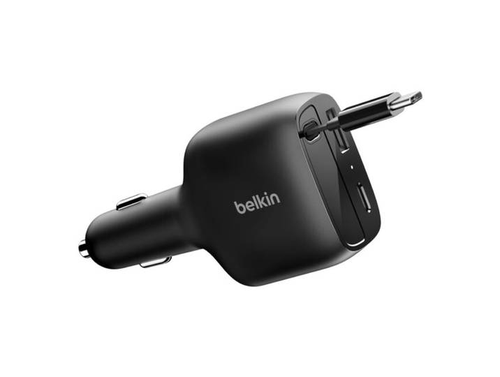Belkin BoostCharge, Intérieure, Allume-cigare, 0,75 m, Noir CCC001HQBK
