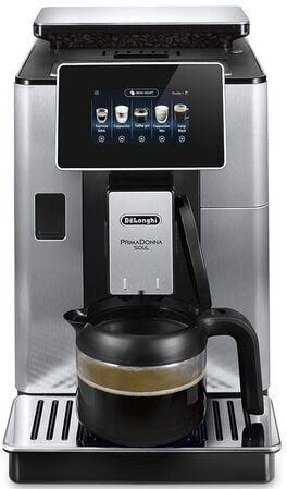 delonghi De'Longhi - Primadonna Soul Kaffeevollautomat Ecam 610.74.mb Mit Kaffeekanne - - MaxiCoffee