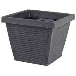 Blumenkübel Perugia 50x50cm anthrazit Pflanzgefäß Pflanzentopf Blumengefäß Anthrazit