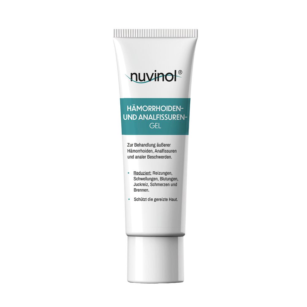 Nuvinol Hämorrhoiden-Gel und Analfissuren-Gel 40 ml Gel
