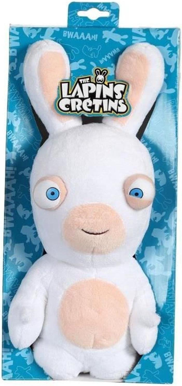 Gipsy Toys Rabbids met geluid - Witte knuffel - 28 cm