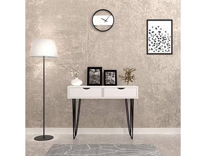 The Furniture Project Homemania Enora Konsolentisch, modern, 120 x 67 cm, Weiß