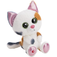 GLUBSCHIS Glückskatze Calli Malli 25 cm, Kuscheltier weiß