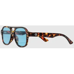 CHPO Cocas Turtle Brown Sonnenbrille light blue Gr. Uni