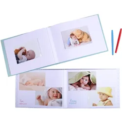Exacompta Fotoalbum Baby 28,5x22cm 30 Seiten rosa