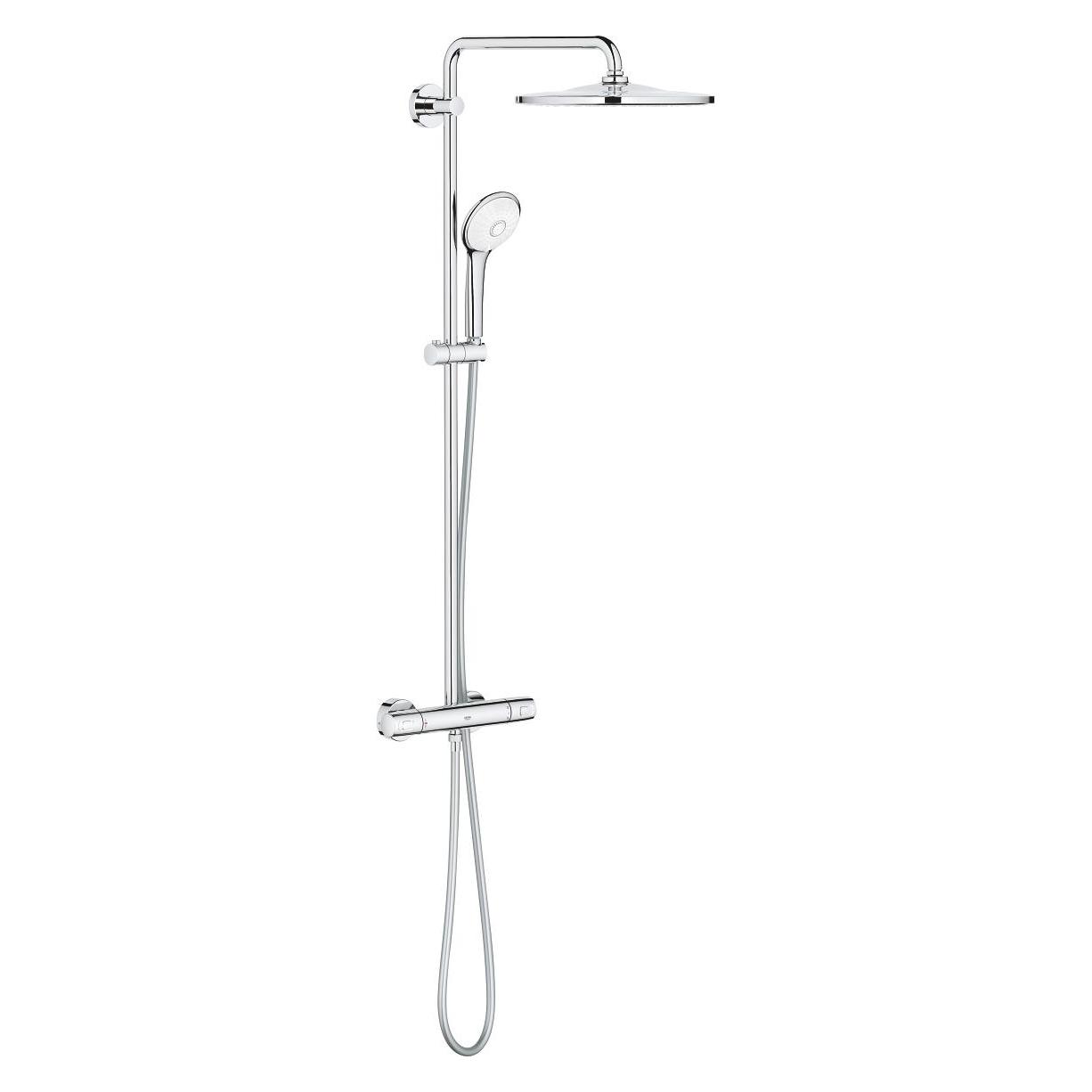 Grohe Duschsystem EUPHORIA SYSTEM 310 mit Thermostatbatterie chrom (26075001)