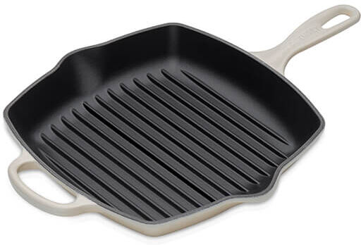Le Creuset Signature Meringue Cast Iron 26cm Square Grillit