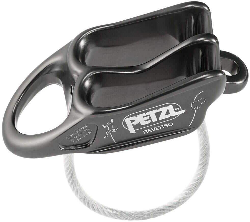 Petzl  - Reverso Gris - Assureur